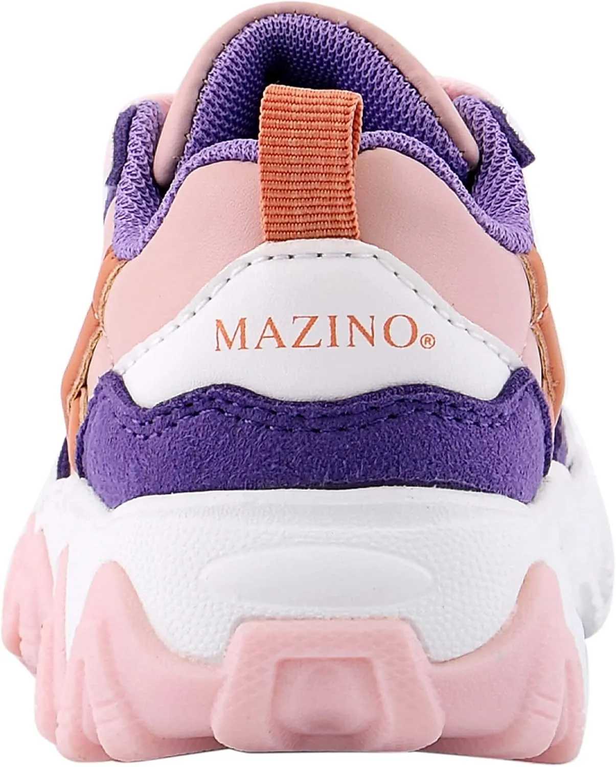 Mazino Kids Unisex Fashion Sneakers Lace-Up Shoes Tennis for Boys and Girls