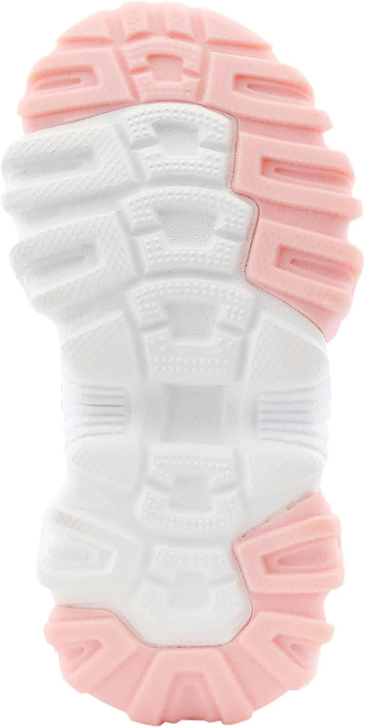 Mazino Kids Unisex Fashion Sneakers Lace-Up Shoes Tennis for Boys and Girls
