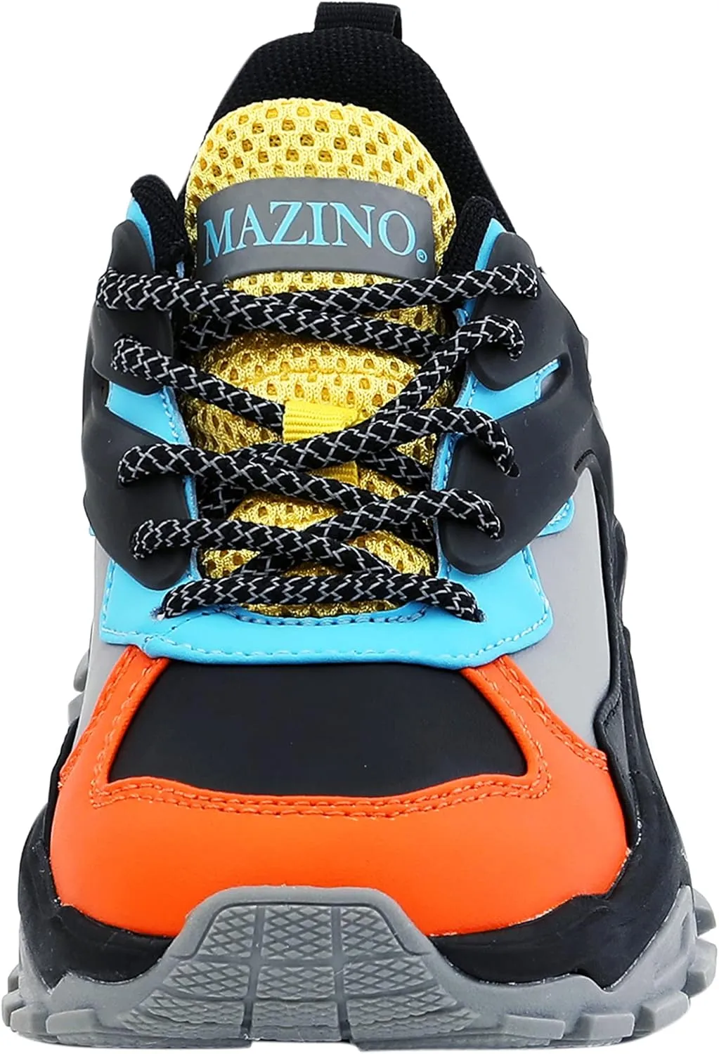 Mazino Kids Unisex Fashion Sneakers Lace-Up Shoes Tennis for Boys and Girls