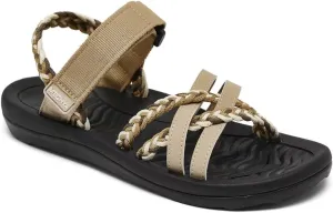 MEGNYA Hiking Sandals for Womens, Arch Support Comfortable Walking Sandals Hook Loop Strap, Casual Sports Summer Waterproof Lightweight Slides