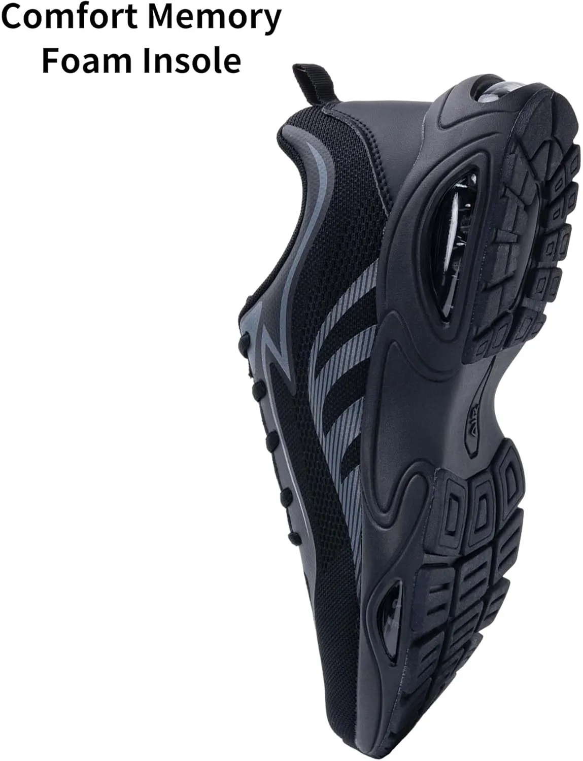 Mens Air Running Shoes Tennis Athletic Sneakers Lightweight Breathable Non Slip Walking Jogging Workout Gym Sports Footwear US 7-13