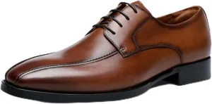 Men's Dress Oxford Formal Shoes Classic Lace-ups Comfort Business Wedding Derby Shoes for Men