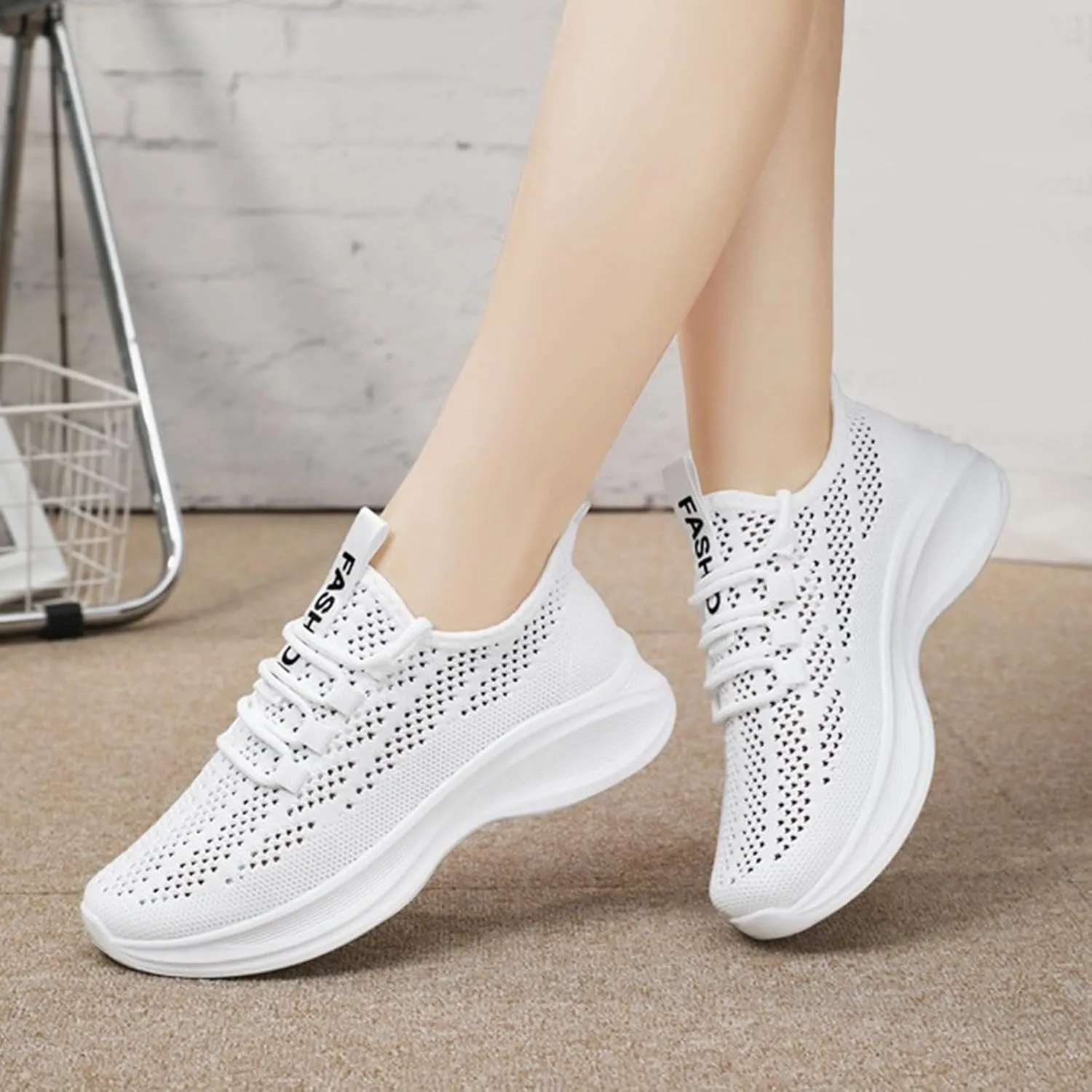 Mens Dress Shoes Casual Oxfords Shoes Knit Lightweight Tennis Shoes Womens Jogging Ladies Shoes Casual Men Shoes Sneakers Slip On Tennis Shoe Cross Trainer Shoe