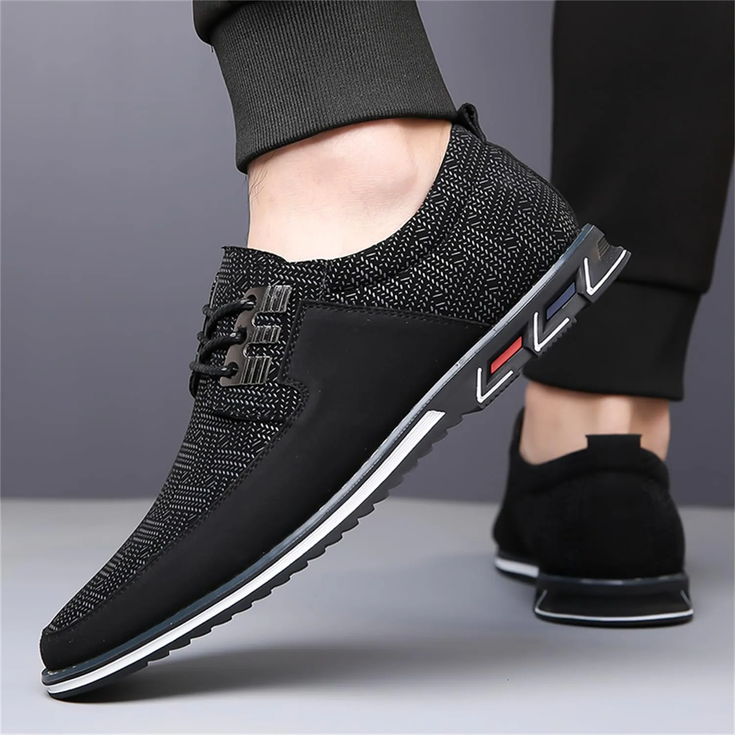 Men's Dress Shoes Comfort Soft Casual Oxford Superior Leather Sneakers Business Derby Shoe Loafers for Working Driving