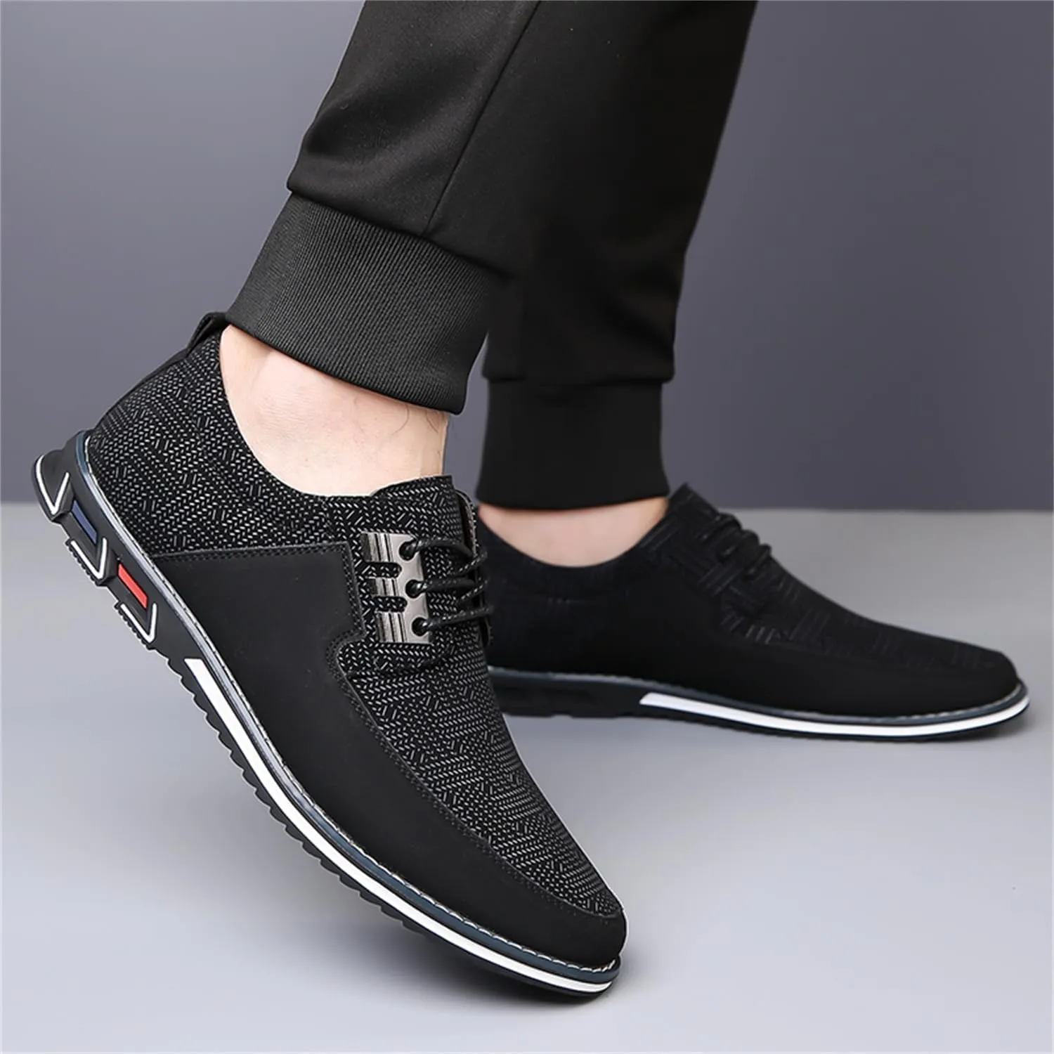 Men's Dress Shoes Comfort Soft Casual Oxford Superior Leather Sneakers Business Derby Shoe Loafers for Working Driving