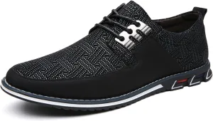 Men's Dress Shoes Comfort Soft Casual Oxford Superior Leather Sneakers Business Derby Shoe Loafers for Working Driving