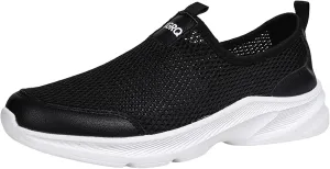 Mens Minimalist Shoes Simple Solid Color Slip-on Loafers Non Slip Recovery Shoes Mens Air 1 Low Sneaker Size 8