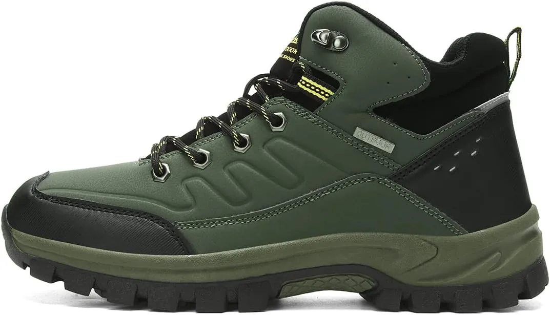 Men's Outdoor Athletic Boots Hiking Boots walking Travel High-Top Waterproof Boots Work Boots For Men