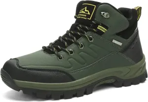 Men's Outdoor Athletic Boots Hiking Boots walking Travel High-Top Waterproof Boots Work Boots For Men