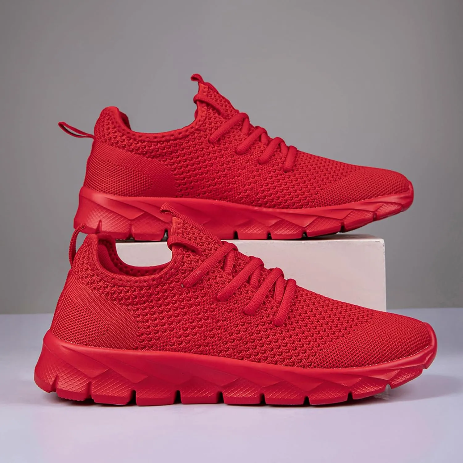 Mens Running Shoes Fashion Sneakers Tennis Walking Shoes Lightweight Athletic Gym Workout Shoes