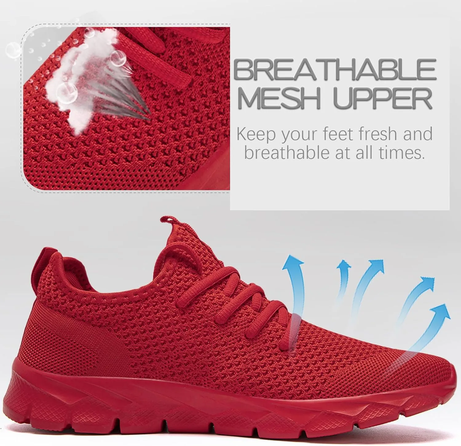 Mens Running Shoes Fashion Sneakers Tennis Walking Shoes Lightweight Athletic Gym Workout Shoes