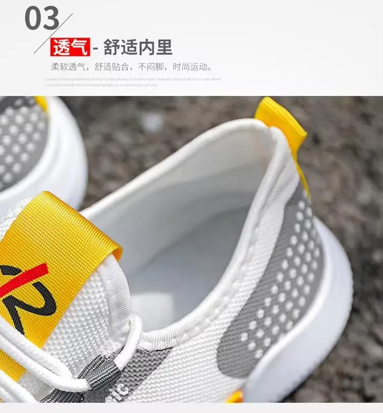 Men's Running Shoes Ultra Lightweight Breathable Walking Shoes Non Slip Athletic Fashion Sneakers Mesh Workout Casual Sports Shoes