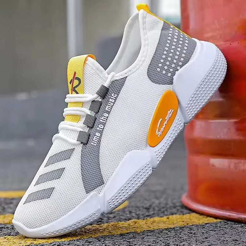 Men's Running Shoes Ultra Lightweight Breathable Walking Shoes Non Slip Athletic Fashion Sneakers Mesh Workout Casual Sports Shoes
