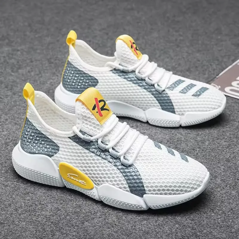 Men's Running Shoes Ultra Lightweight Breathable Walking Shoes Non Slip Athletic Fashion Sneakers Mesh Workout Casual Sports Shoes