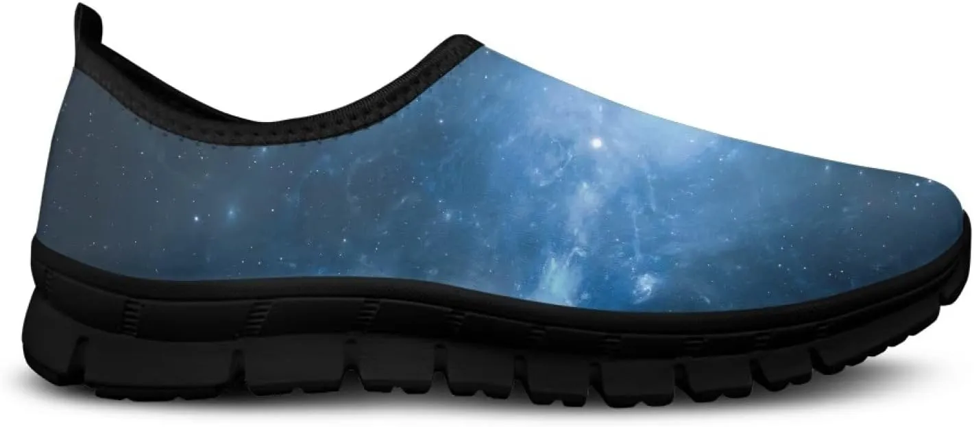 Mens Slip On Casual Shoes Non-Slip Walking Running Shoes Low-Cut Breathable Workout Shoes Lightweight Gym Sneakers Size 5-14
