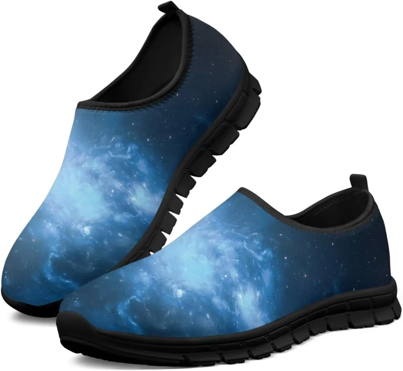 Mens Slip On Casual Shoes Non-Slip Walking Running Shoes Low-Cut Breathable Workout Shoes Lightweight Gym Sneakers Size 5-14