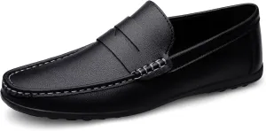 Men's Slip-On Dress Loafers Casual Lightweight Penny Shoes