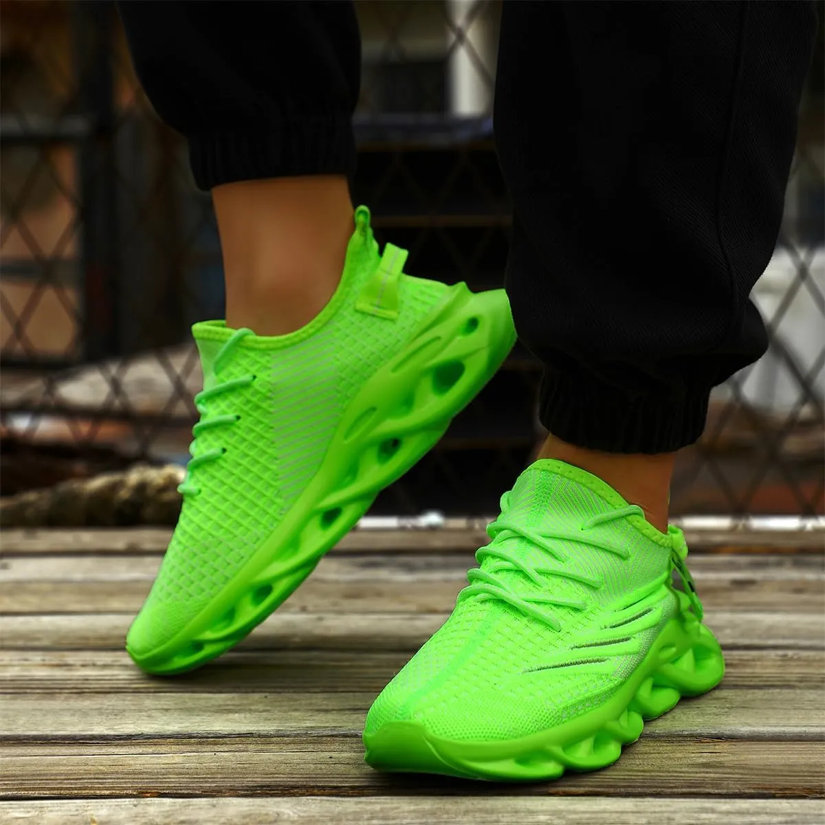 Mens Slip on Walking Running Shoes Non Slip Sneakers Work Sport Athletic Gym Sports Casual Fashion Lightweight Breathable