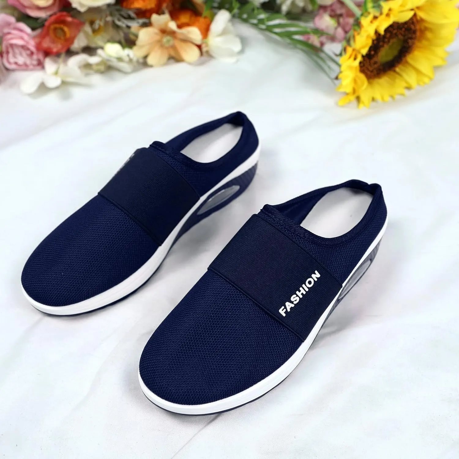 Mens Slippers with Arch Support Casual Mules Non Slip Work Shoes Women Casual Brown Casual Shoes Fashion Sneakers 2025 Slip On Tennis Shoe Trainers Shoe