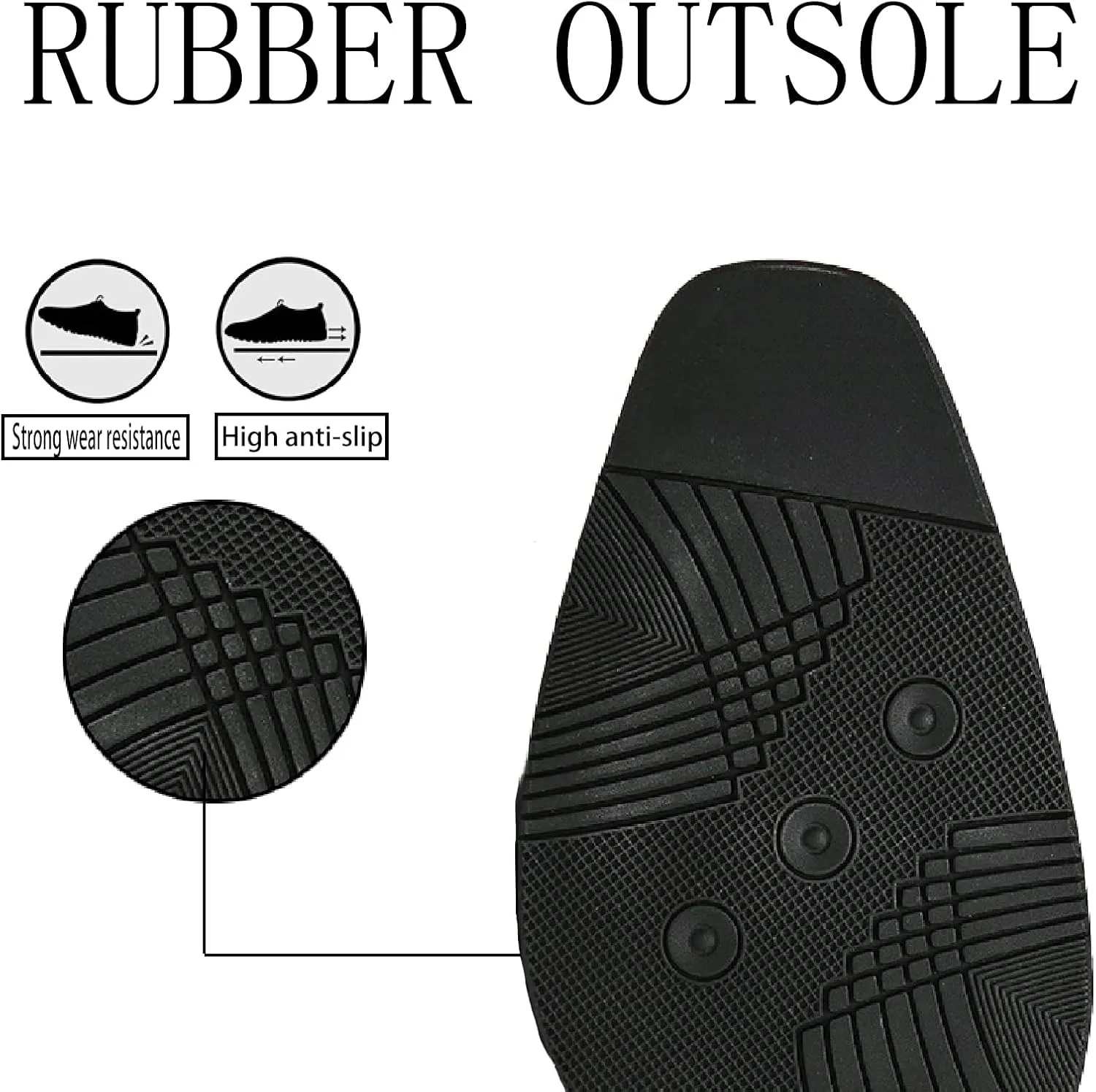 Men's Splice Leather Closed Toe Sandals with Adjust Buckle Strap Anti-Slip Breathable Pointed Toe Block Heel Slides Sandals for Business Walking Driving Office Dress Shoes