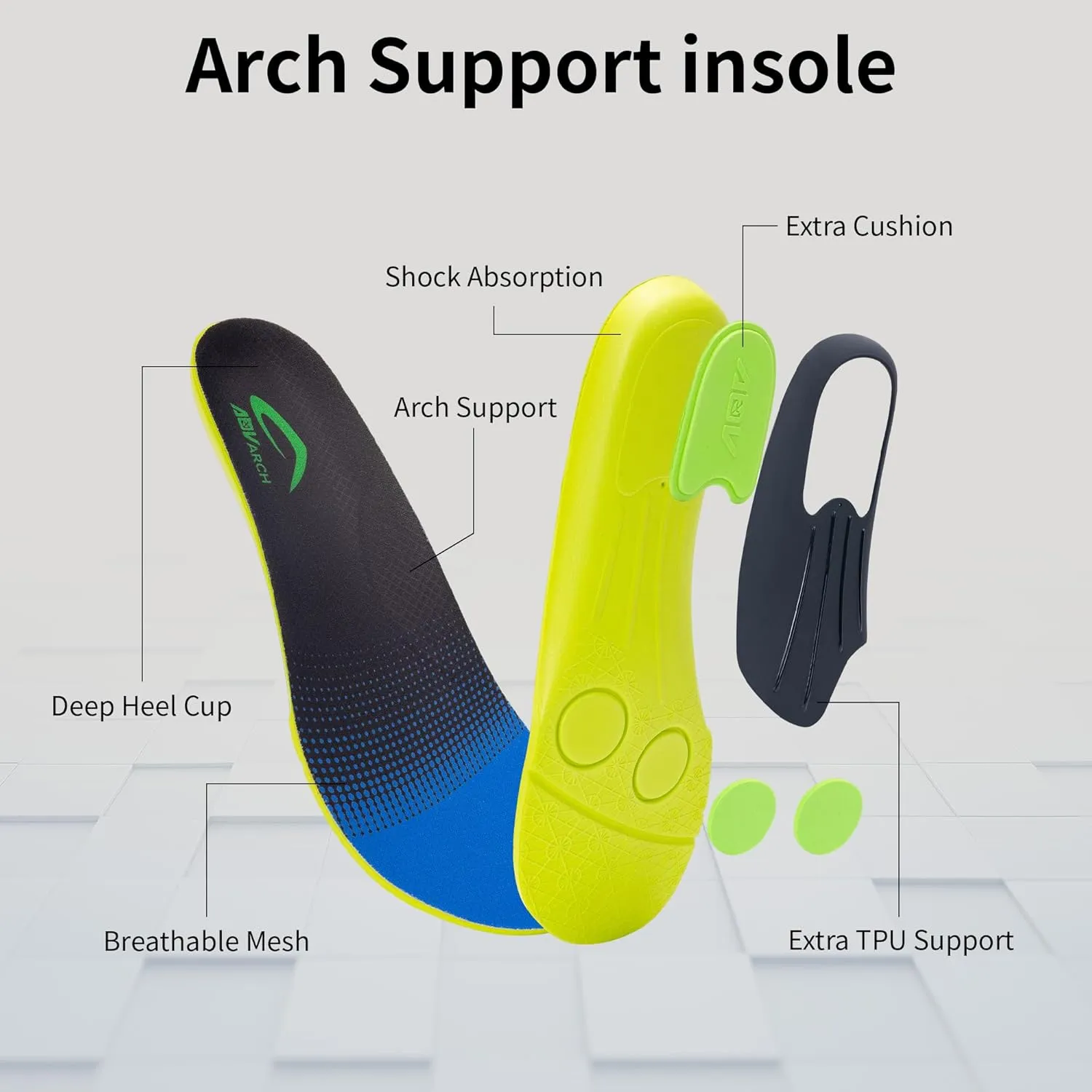 Mens Wide Toe Box Walking Shoes Arch Support Orthotic Tennis Running Sneakers for Plantar Fasciitis Relief US 8-13