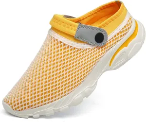 Mens Womens Garden Clogs Shoes Summer Breathable Mesh Sandals Slippers Indoor Outdoor Slippers Quick Drying Water Shoes