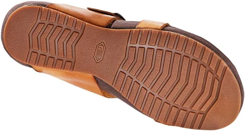 MGGMOKAY Mens Cow Leather Flip Flops Sandals