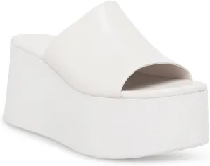 Minshluu Womens Platform Wedge SIides Sandals Open Toe Slip on Wedges Sandal