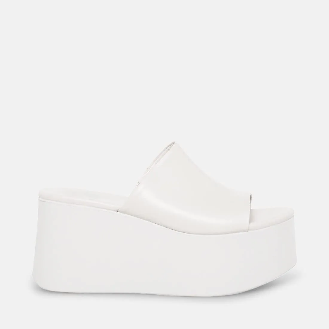 Minshluu Womens Platform Wedge SIides Sandals Open Toe Slip on Wedges Sandal