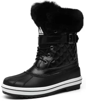 Mishansha Snow Boots for Women Mid-Calf Waterproof Winter Boot