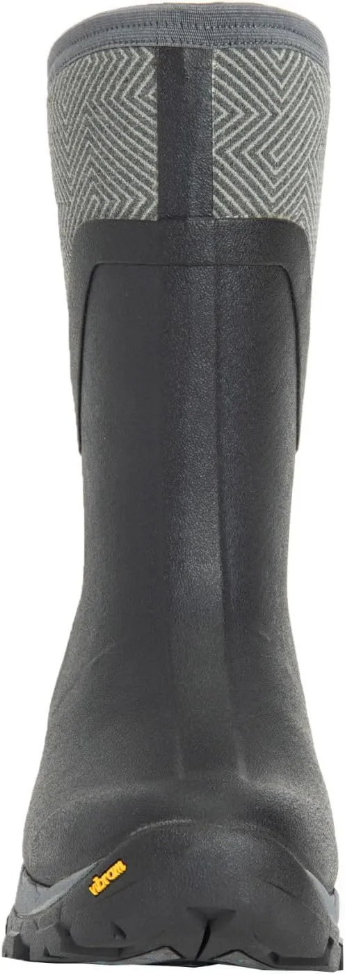 MUCK Women's Arctic Ice Agat Waterproof Lightweight Warm Mid Rubber Rain Boots