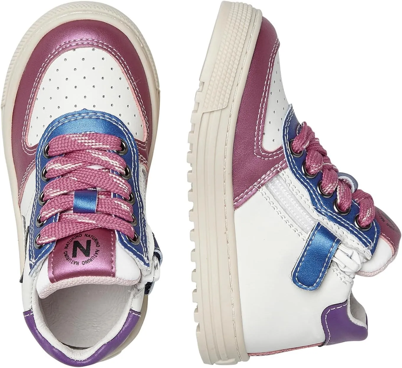 Naturino girls Hess High Zip (Toddler/Little Kid)