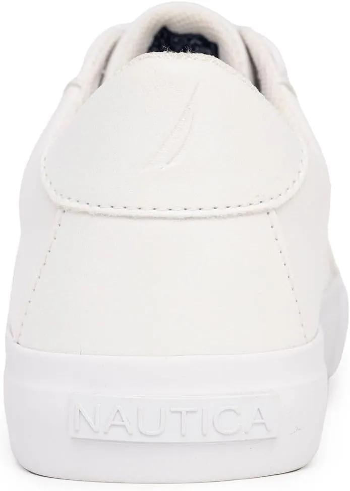 Nautica Women's Fashion Court Sneakers - Lace-Up Casual Tennis Shoes for Ladies