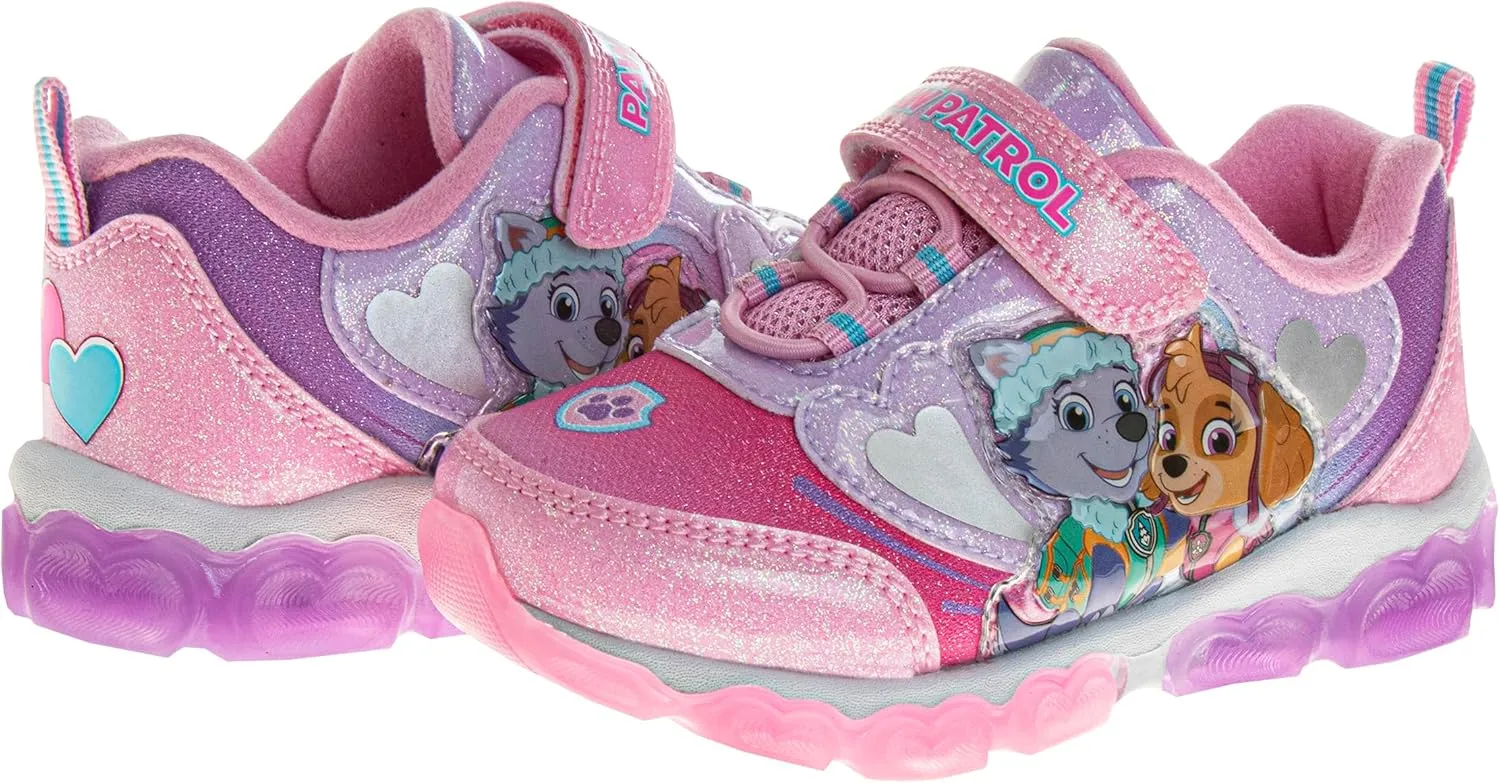 Nickelodeon Girl's Paw Patrol Light Up Laceless Shoes (Toddler/Little Girl)
