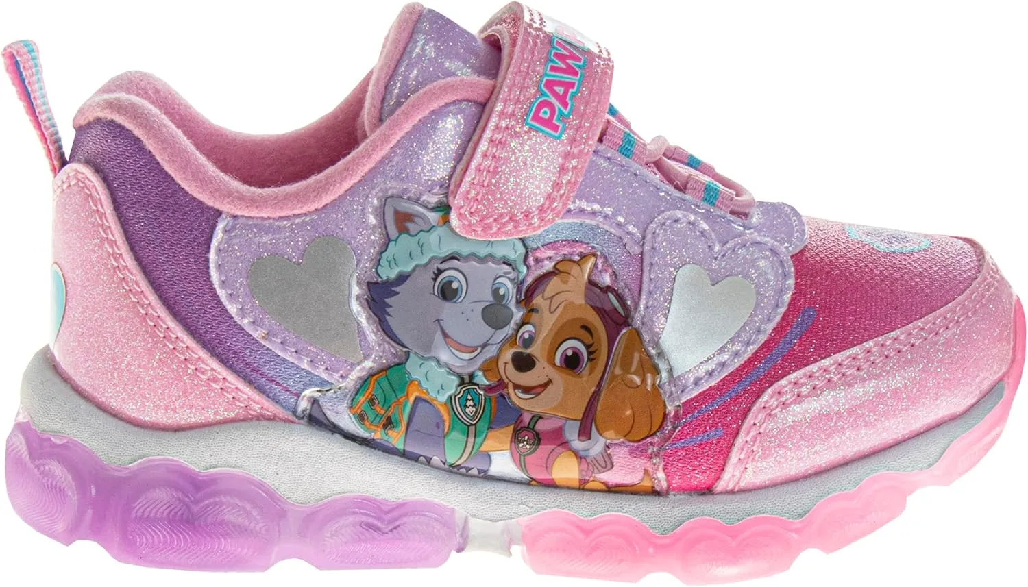 Nickelodeon Girl's Paw Patrol Light Up Laceless Shoes (Toddler/Little Girl)