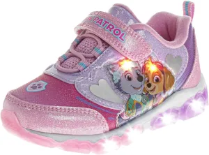 Nickelodeon Girl's Paw Patrol Light Up Laceless Shoes (Toddler/Little Girl)