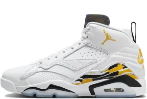 Nike Jumpman MVP Men's Shoes (DZ4475-107, White/Black/Yellow Ochre) Size 8.5