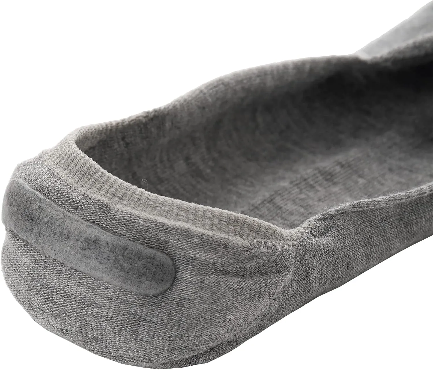 No Show 6 Pairs Low Cut Invisible Rayon from Bamboo Socks for Women and Men with Anti Slip Silicone Grip