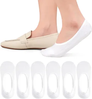 No Show Socks for Men Women, Loafer Sneakers Low Cut Invisible Socks，Footies Flat Unisex Non Slip Short Sock