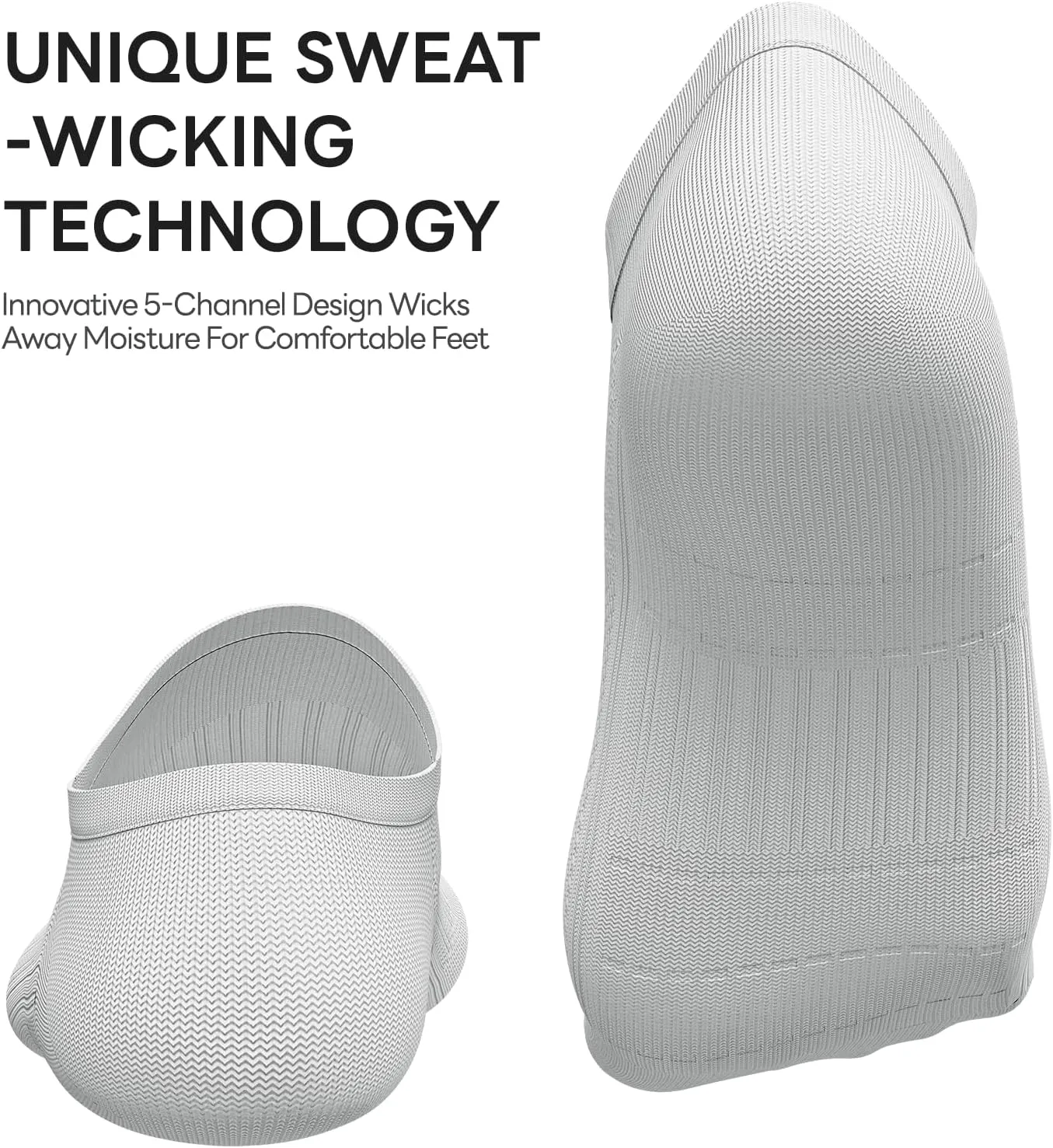 No Show Socks Women, 8 Pairs Low Cut Ankle Anti-slid Athletic Casual Invisible Liner Running Socks