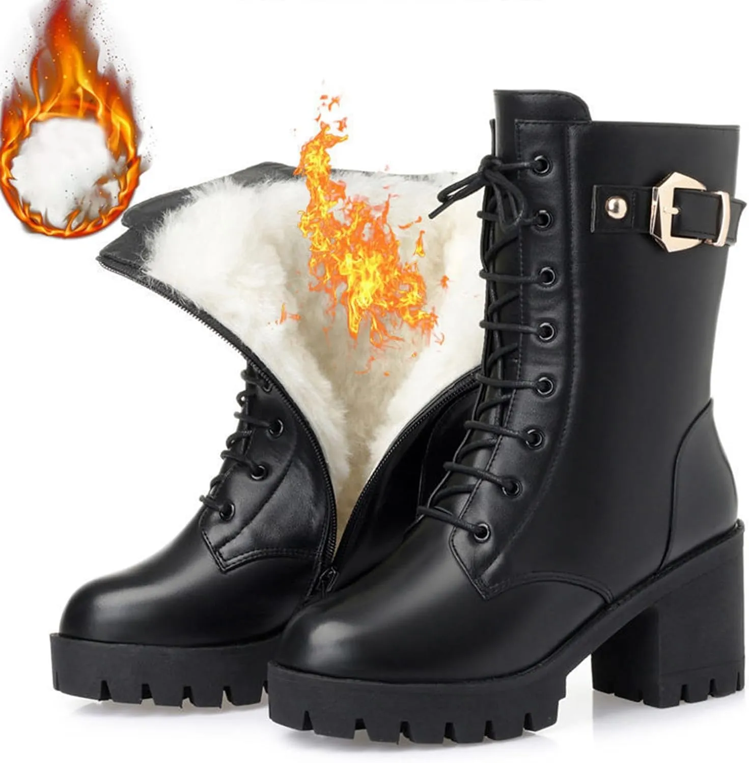 Non Slip Boots for Women Snow Warm Snow Boots Weather Comfortable And Warm Snow Boots for Women
