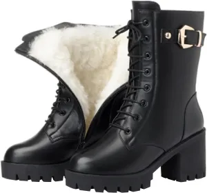 Non Slip Boots for Women Snow Warm Snow Boots Weather Comfortable And Warm Snow Boots for Women