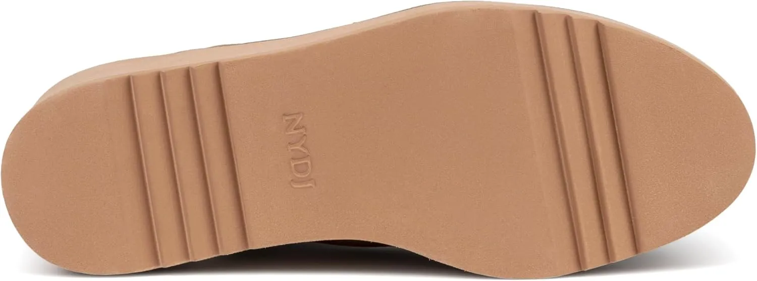 NYDJ Women's Edmond Loafer, Wedge, Mule