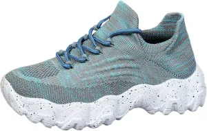 Ortho Pro Shoes for Women,Summer Lace Up Low Top Slip On Sneakers, Women's Comfortable Breathable Knitted Sneakers,Lightweight Mesh Running Shoes,Women's Mesh Orthopedic Sneakers
