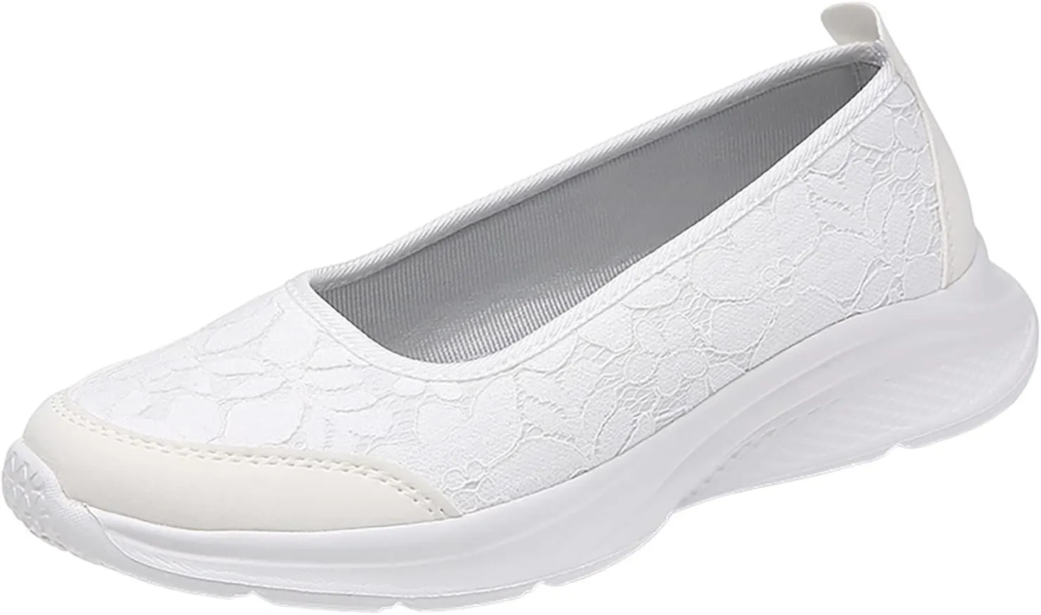 Orthopedic Casual Shoes for Plantar Fasciitis Relief Womens Slip On Walking Sneakers with Arch Support Comfortable Loafers Diabetic Feet