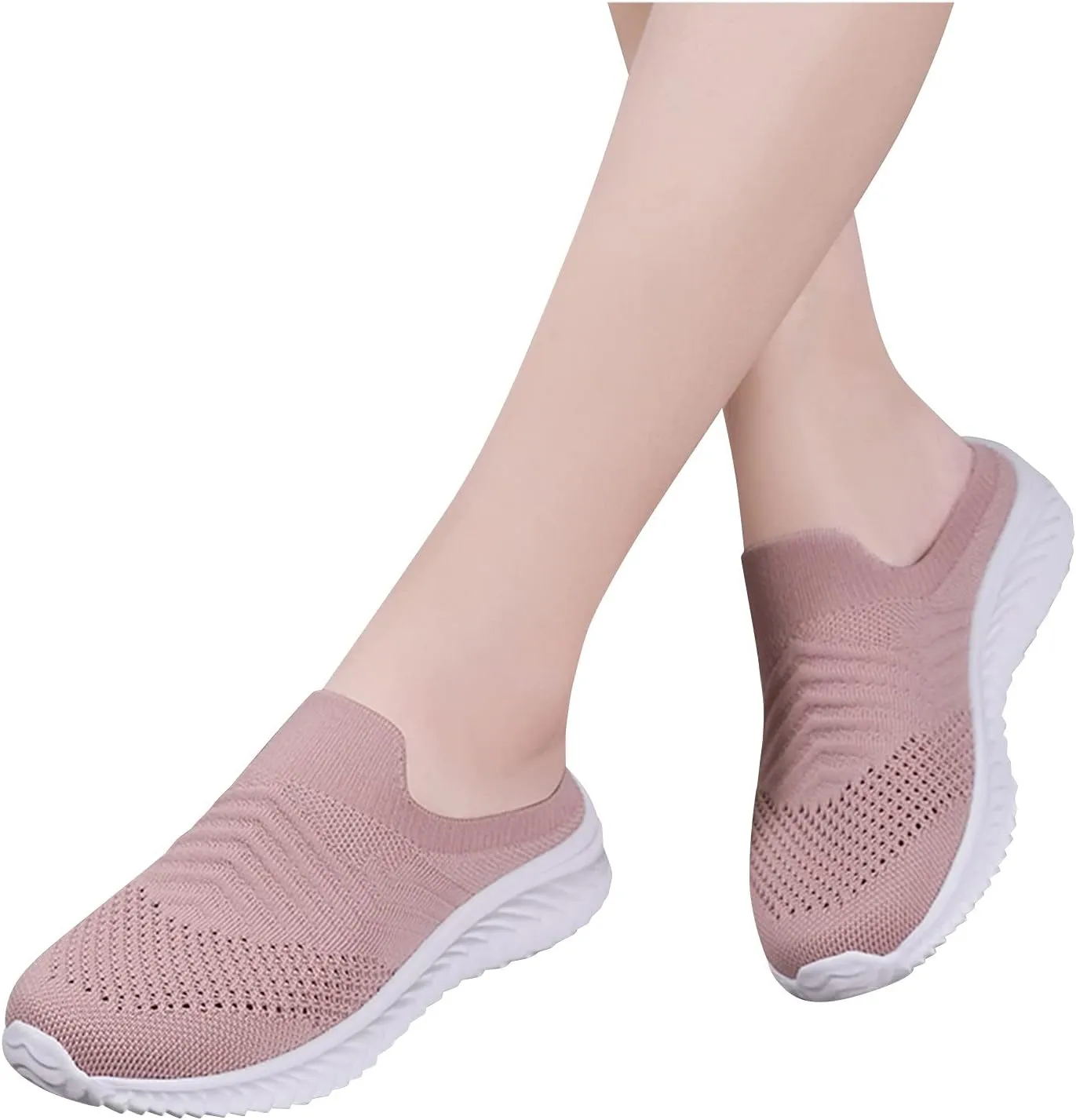 Orthopedic Slip On Shoes for Foot Pain Relief Womens Walking Sneakers with Arch Support Comfortable Casual Loafers Plantar Fasciitis Diabetic Feet