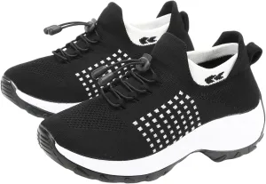 Orthopedic Sneakers for Women Comfortable Orthopedic Walking Shoes Breathable Non Slip Casual Athletic Stretch Cushion Shoes