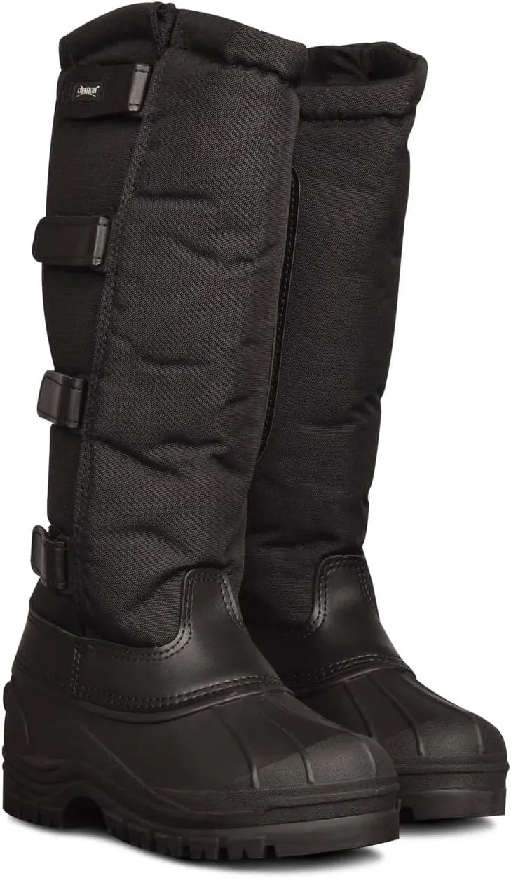 Ovation Women's Comfortable Durable Insulated Synthetic Canvas Equestrian Horse Riding Blizzard Tall Winter Boots