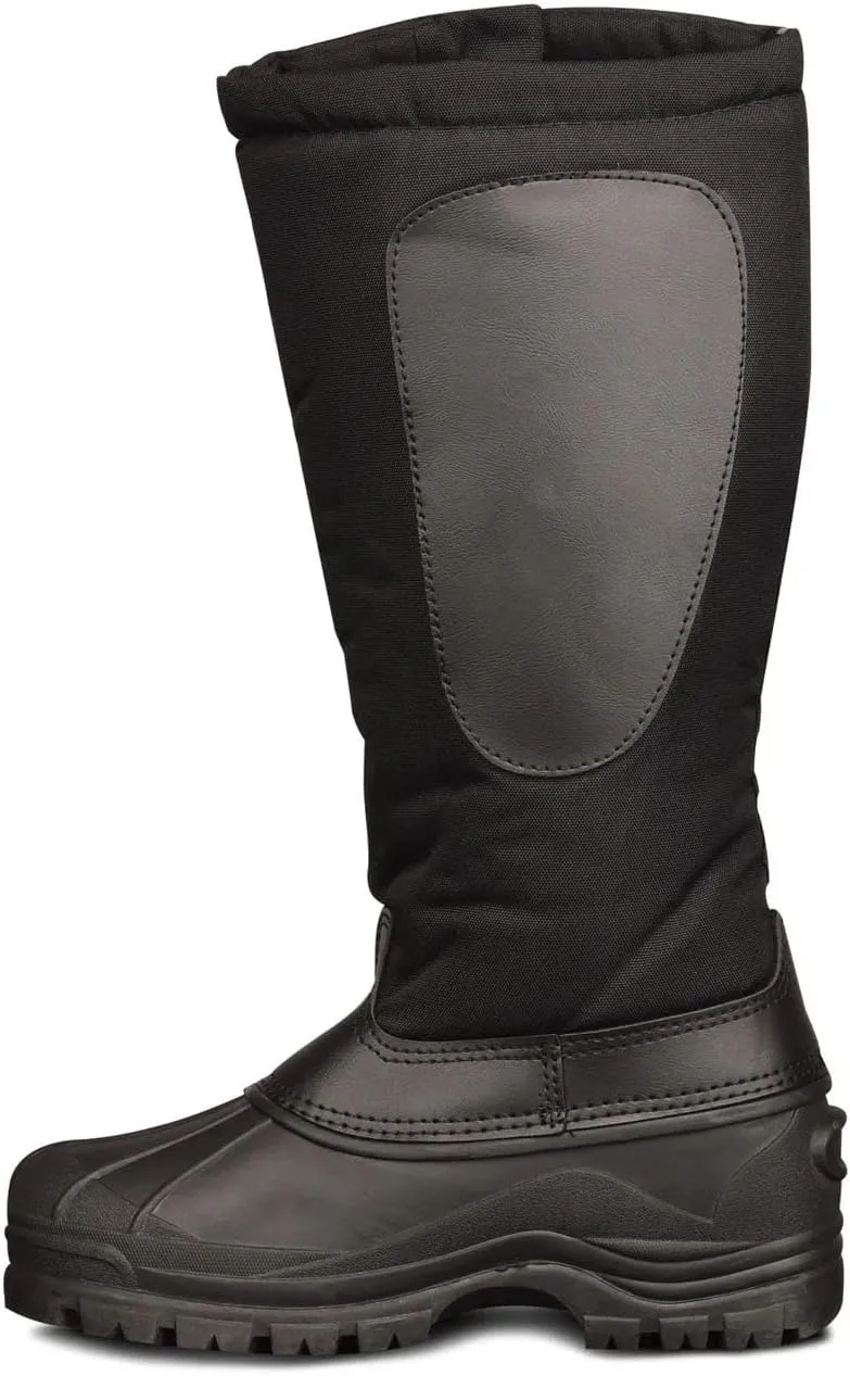Ovation Women's Comfortable Durable Insulated Synthetic Canvas Equestrian Horse Riding Blizzard Tall Winter Boots