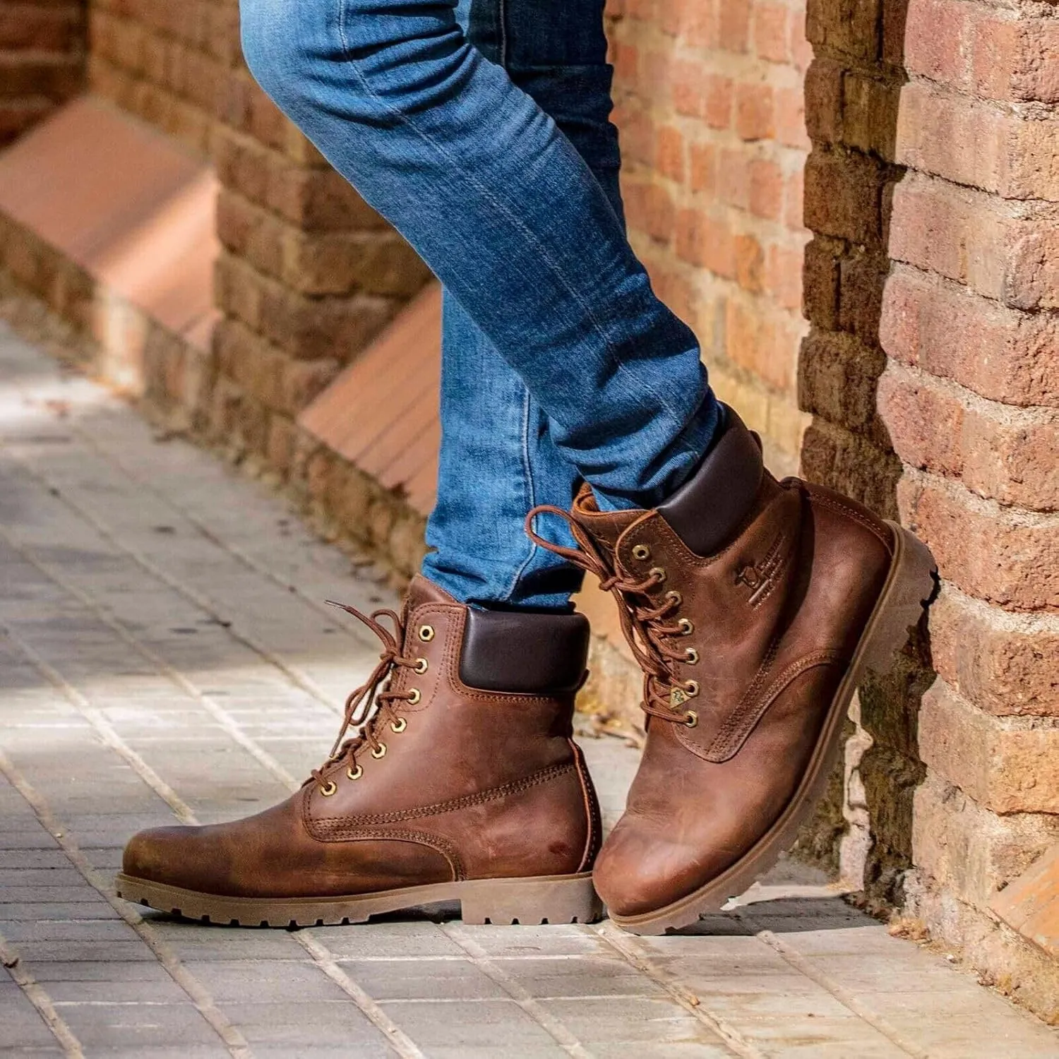 Panama Jack 03 Mens Waterproof Leather Hiking Ankle Boots